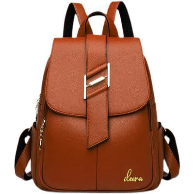 Luxurious Leather Backpack from ILEERA