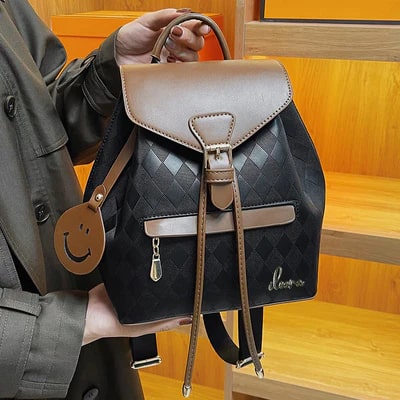 Leather Backpack from ILEERA