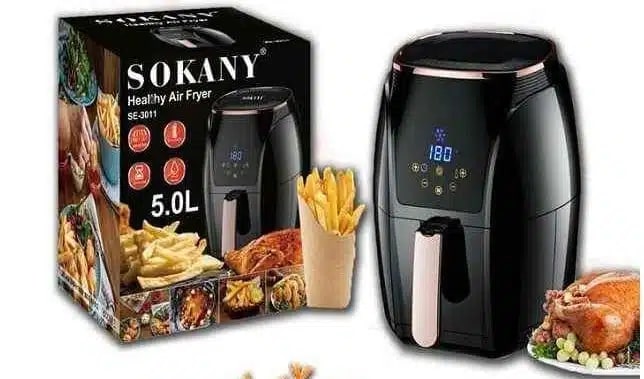 sokany Deep Fryer Without Oil 5L