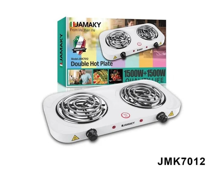 Double electric cooker 1500+1500 watts from JAMAKY