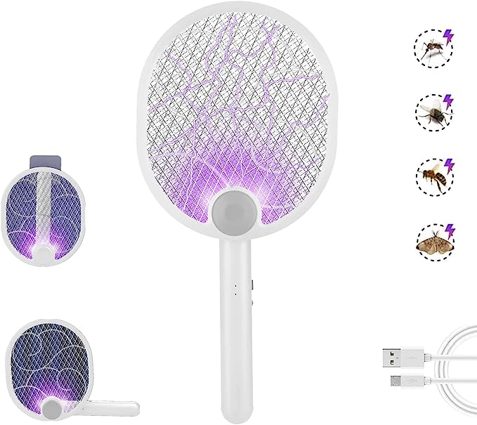 Insect Zapper, 3000V Indoor Outdoor Electric Fly Swatter