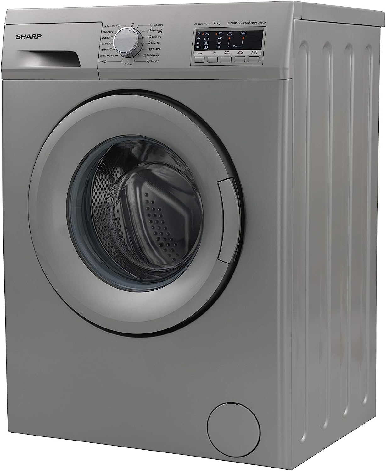 Sharp Washing Machine 7 Kg 1000 rpm - Silver