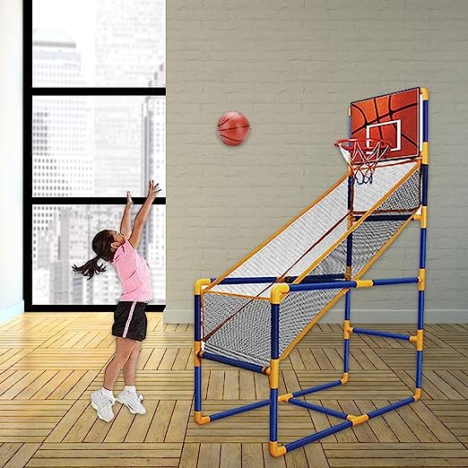 Kids Basketball Stand 89x46x140 cm
