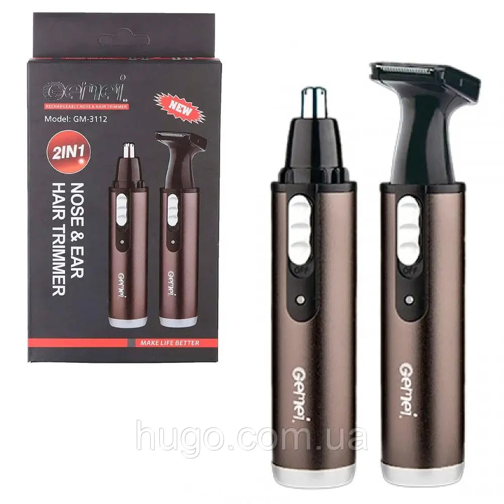 Gemei rechargeable hair and hair trimmer for men, women and children
