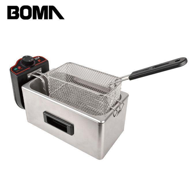 Boma Electric Deep Fryer BM ''3L'' - Silver/ Black