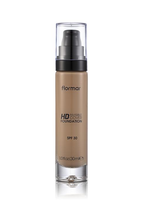 Flormar Invisible HOLD Semi-Matte Foundation Lightweight Foundation- Honey  - Miazone