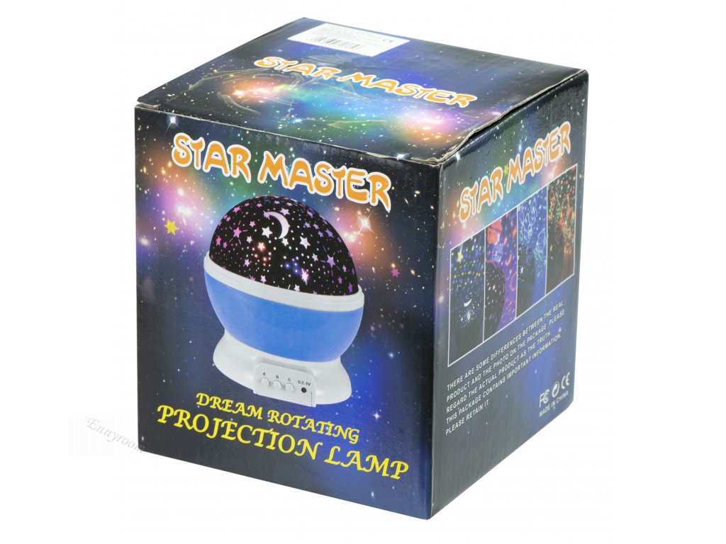 Star projector night light 2in1 USB blue