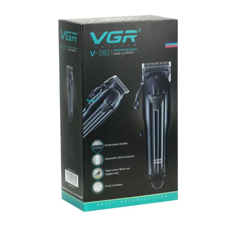 Professional electric hair trimmer rechargeable hair clipper for men VGR V-282