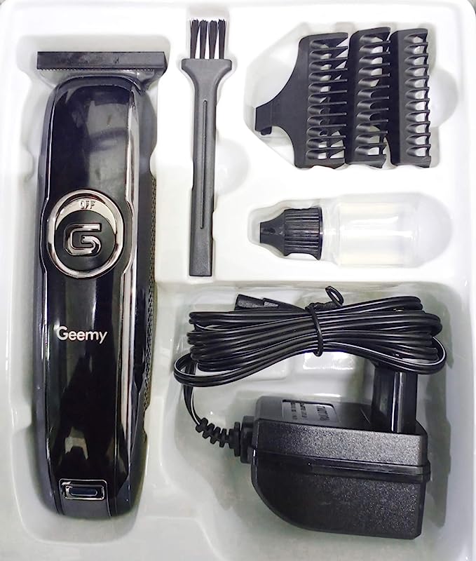 Professional hair trimmer, Sweetpea GEEMY GM-6050 high-performance T-blade