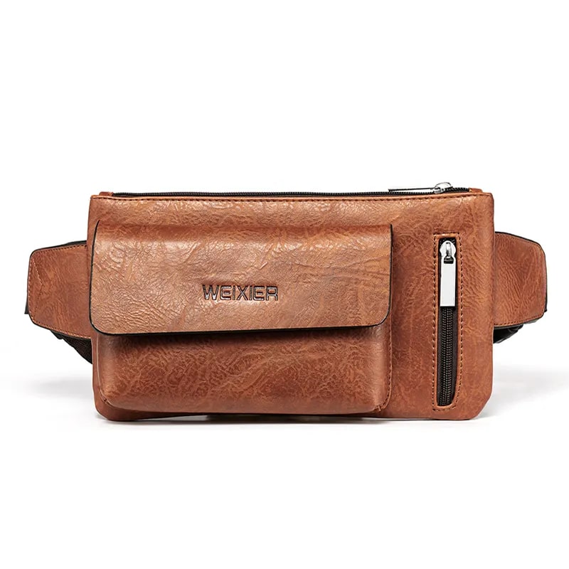 Weixier Waist Bag For Men - Brown