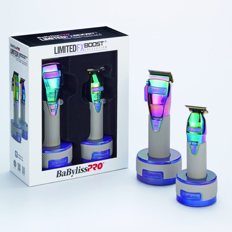 Limited edition trimmer and trimmer kit with BaByliss Limited FX Boost charging station