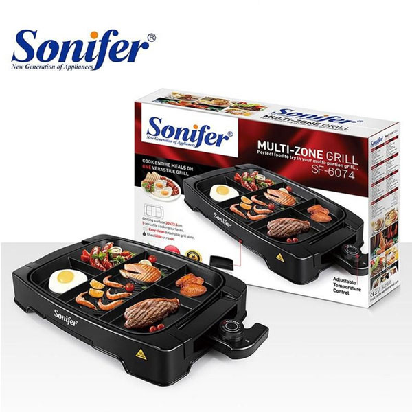 Sonifer 1500W Multi-Segment Electric Grill