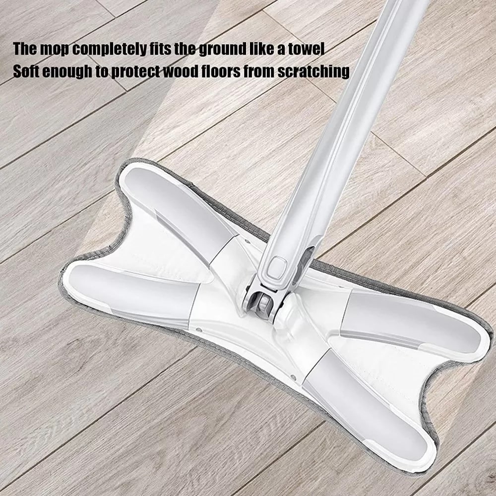 Easy spin flat cleaning mop