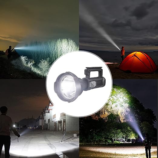 Portable lantern flashlight lights in 4 modes