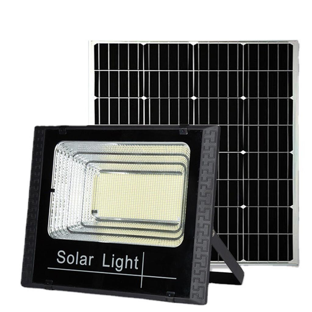White external spotlight, solar energy, 200 watts