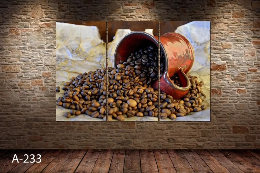 Coffee Printed Wall Art Painting - 120x80 cm