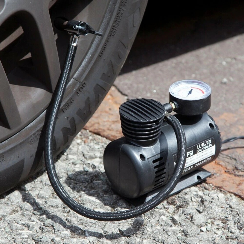 Car tire inflator pump