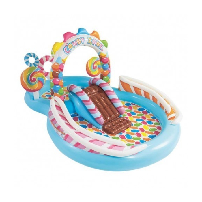 Intex Candy Zone Inflatable Swimming Pool, Multicolor, +3 Years, 295 X 191 x 130 cm