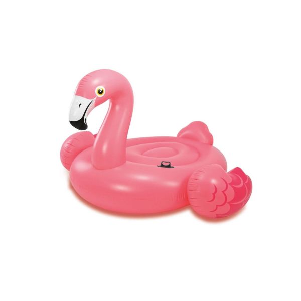 For the swimming pool, Mega Flamingo is an inflatable island of Intex