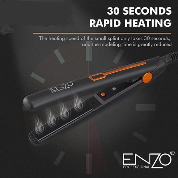 ENZO EN5009 Mini Hair Straightener 400 Fahrenheit for straightening hair