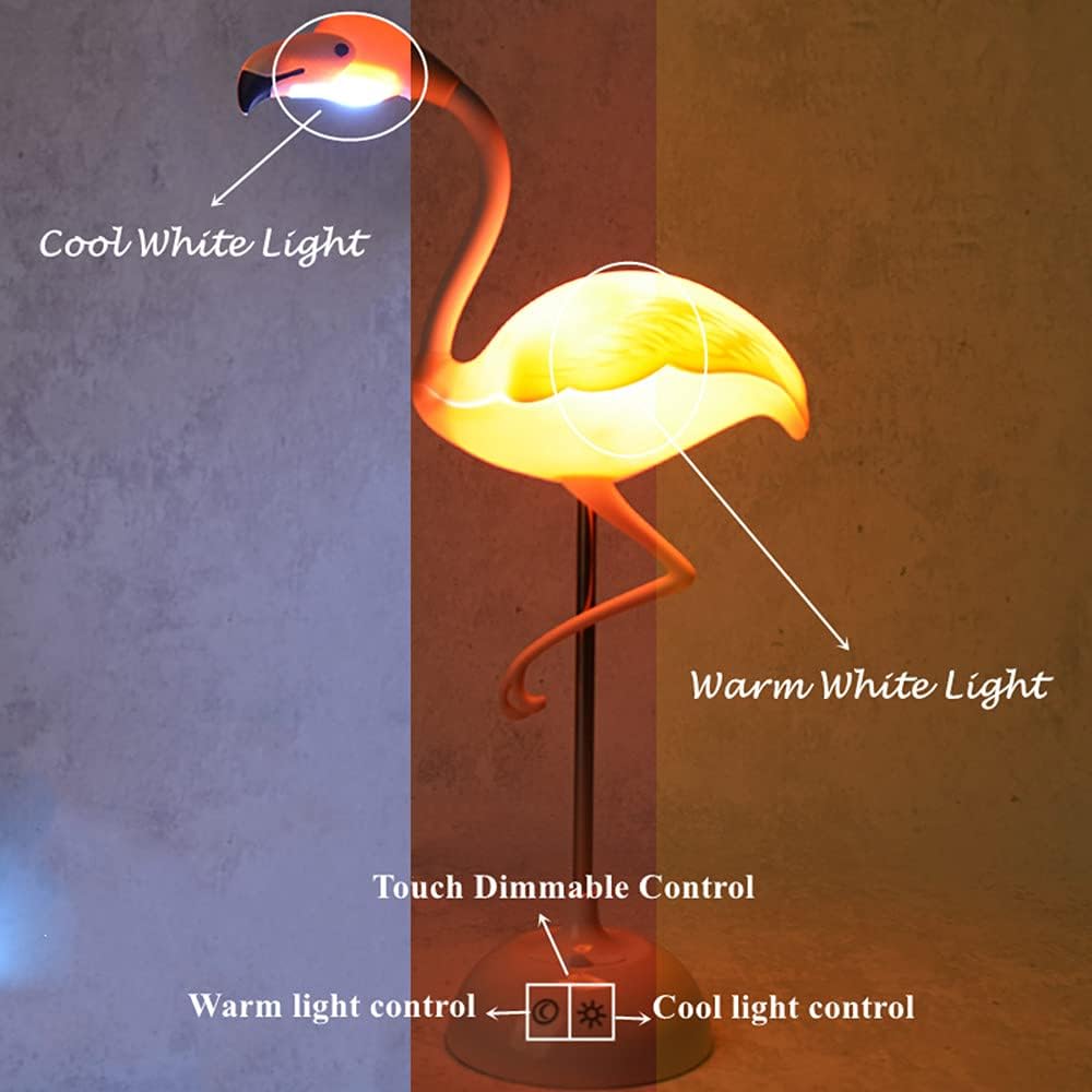 Flamingo Shaped LED Night Table Lamp
