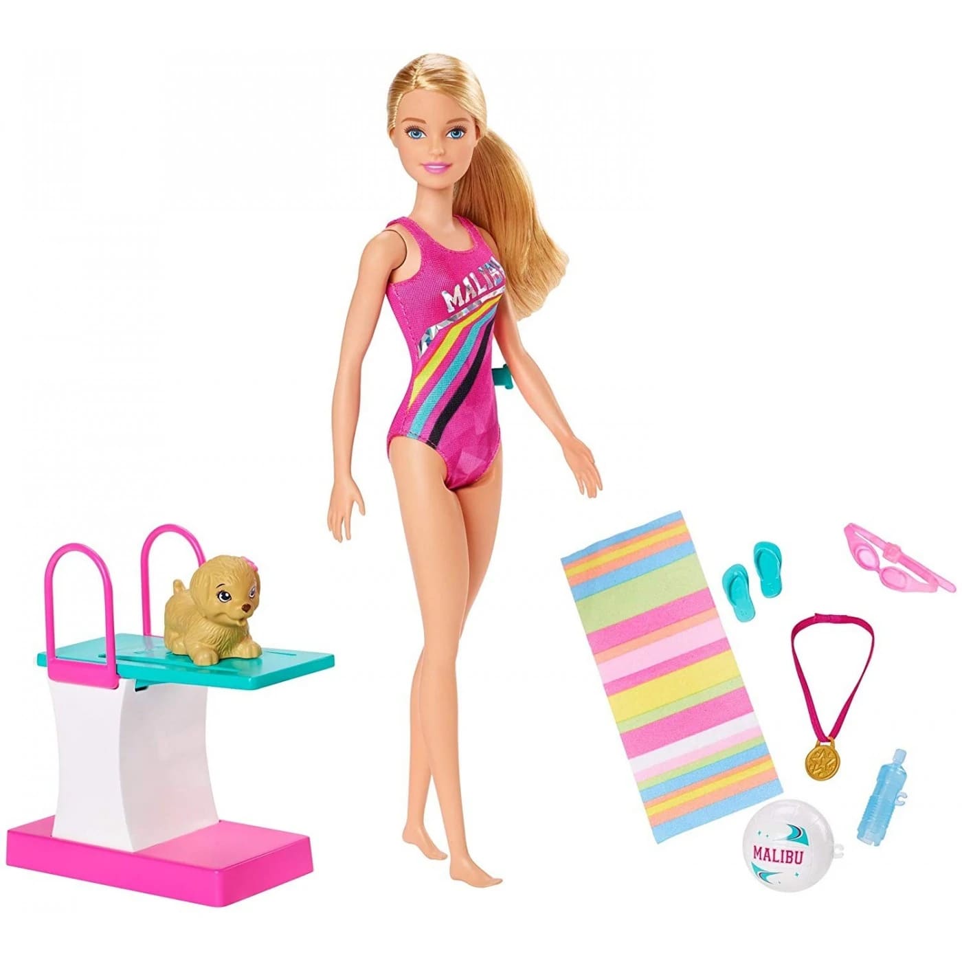 Barbie Dreamhouse Adventures Swim 'n Dive Doll