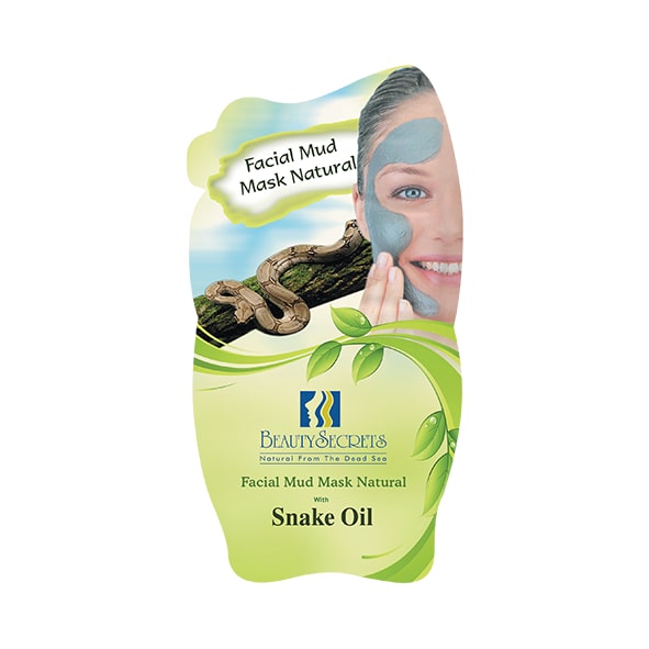 Natural Facial Mud Mask with Snake oil 35g