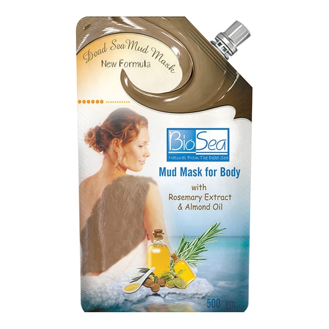 Body mud mask with Rosemary Extract 500g
