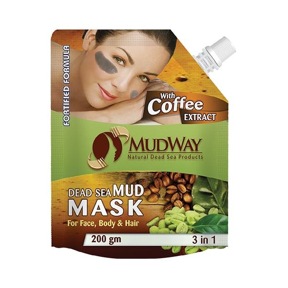Mud Mask 3 in 1 with Coffee Extract - 200 gm