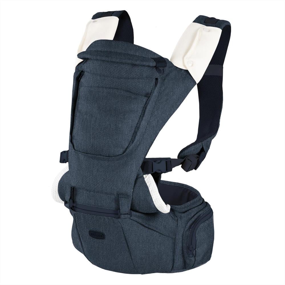 Chicco 3-in-1 Hip Seat Baby Carrier (Denim)