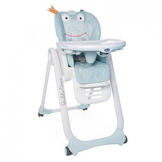 Chicco Polly 2 Start 4 Wheels Froggy Highchair