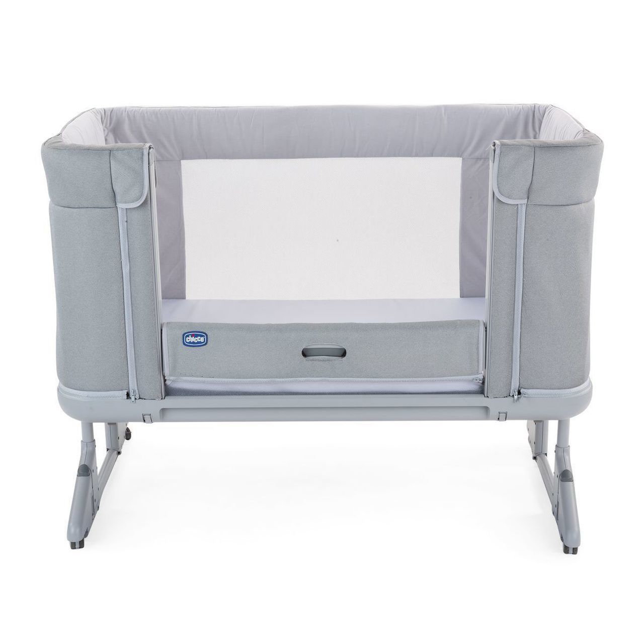 Bedside Crib, Aqua Next 2 Me Forever by Chicco