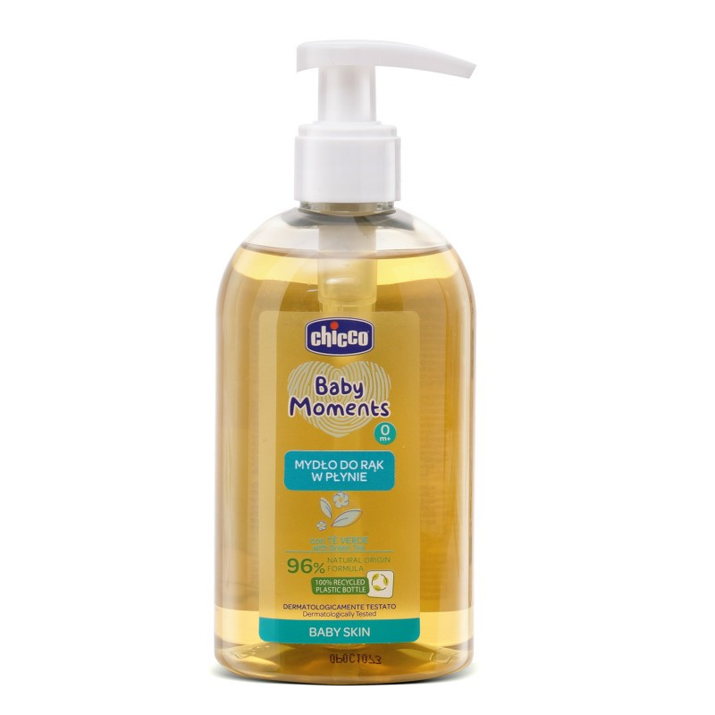 Chicco Baby Moments Liquid Hand Soap For Sensitive Skin, 250 Ml