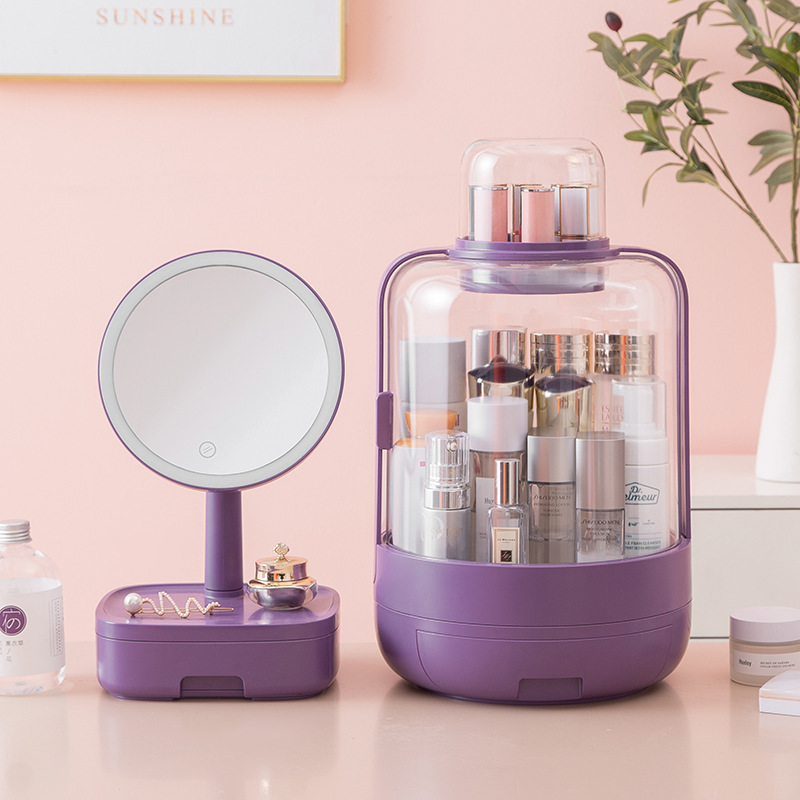 Cosmetic Storage Box - Purple