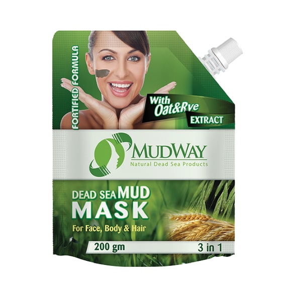 Mud Mask 3 in 1 with Oat Rye Extract