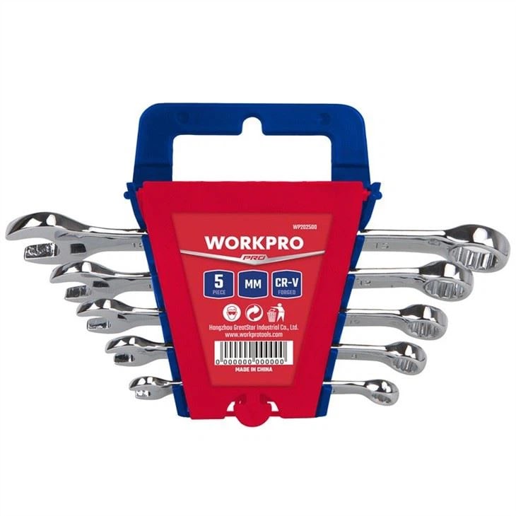 Workpro 5pc Combination Wrench Set