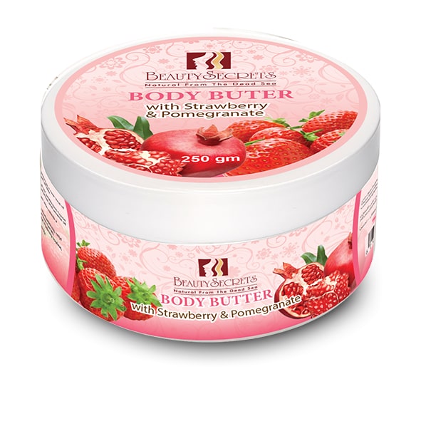 Body Butter with ( strawberry & Pomegranate )