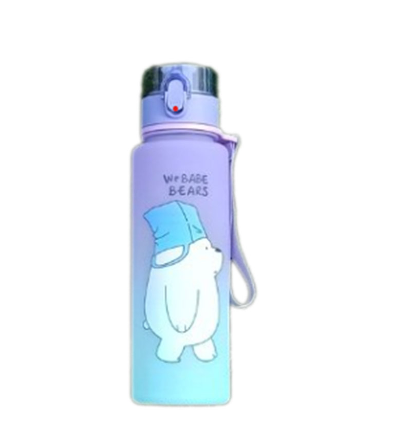 Multicolored Bear Water Bottle