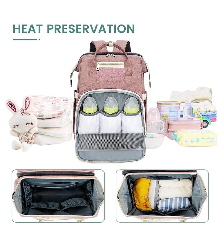 HOTBEST Travel Foldable Baby Diaper Backpack