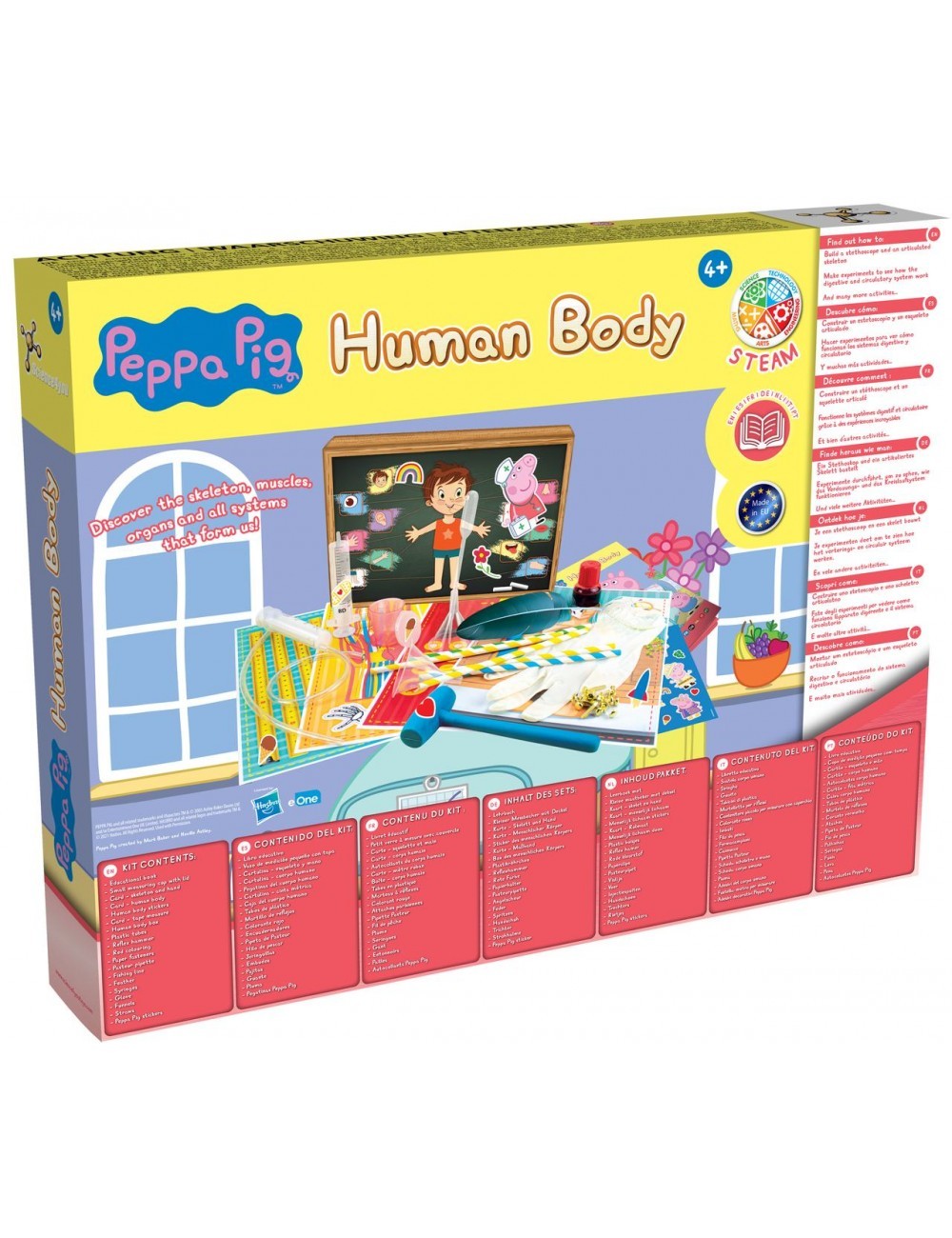 Peppa Human Body Polyglot Toy