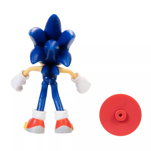 Sonic the Hedgehog 4" Modern Sonic with Star Spring Wave 1