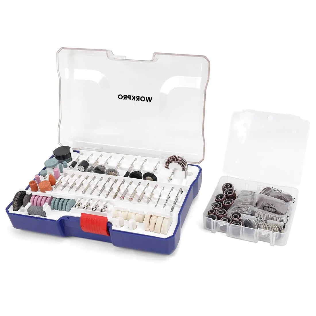 Workpro 295pc Compact Rotary Tool Accessories Kit