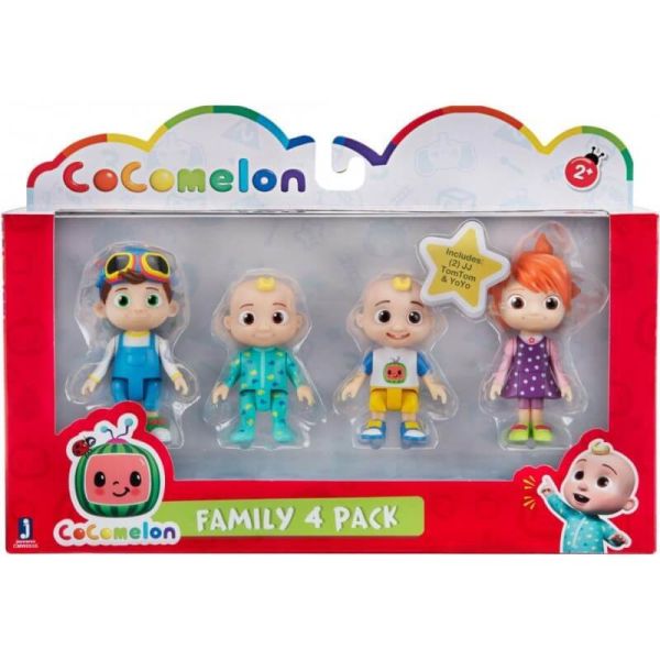 Cocomelon Family Set Figure 4-Pack