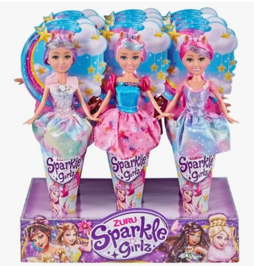 Sparkle Girlz 10.5′ Princess Cone Doll Assorted