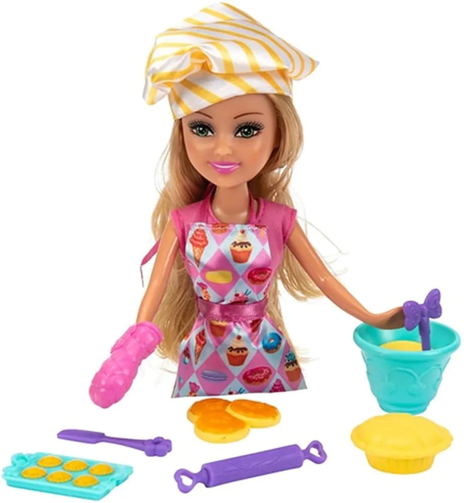 Sparkle Girlz Doll Baking Playset