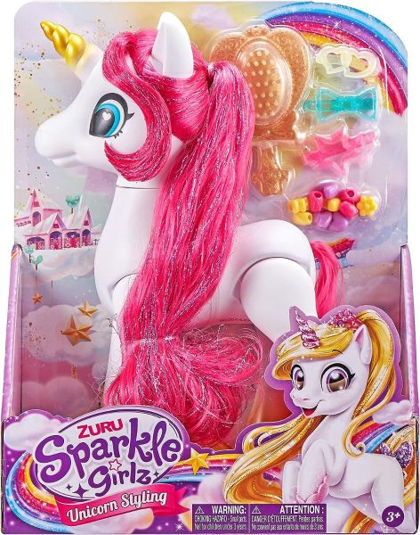 Sparkle Girlz Unicorn & Ponies Styling Set