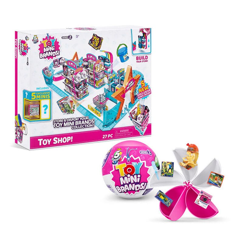 Zuru 5 Surprise Mini Brands Toy Shop Playset