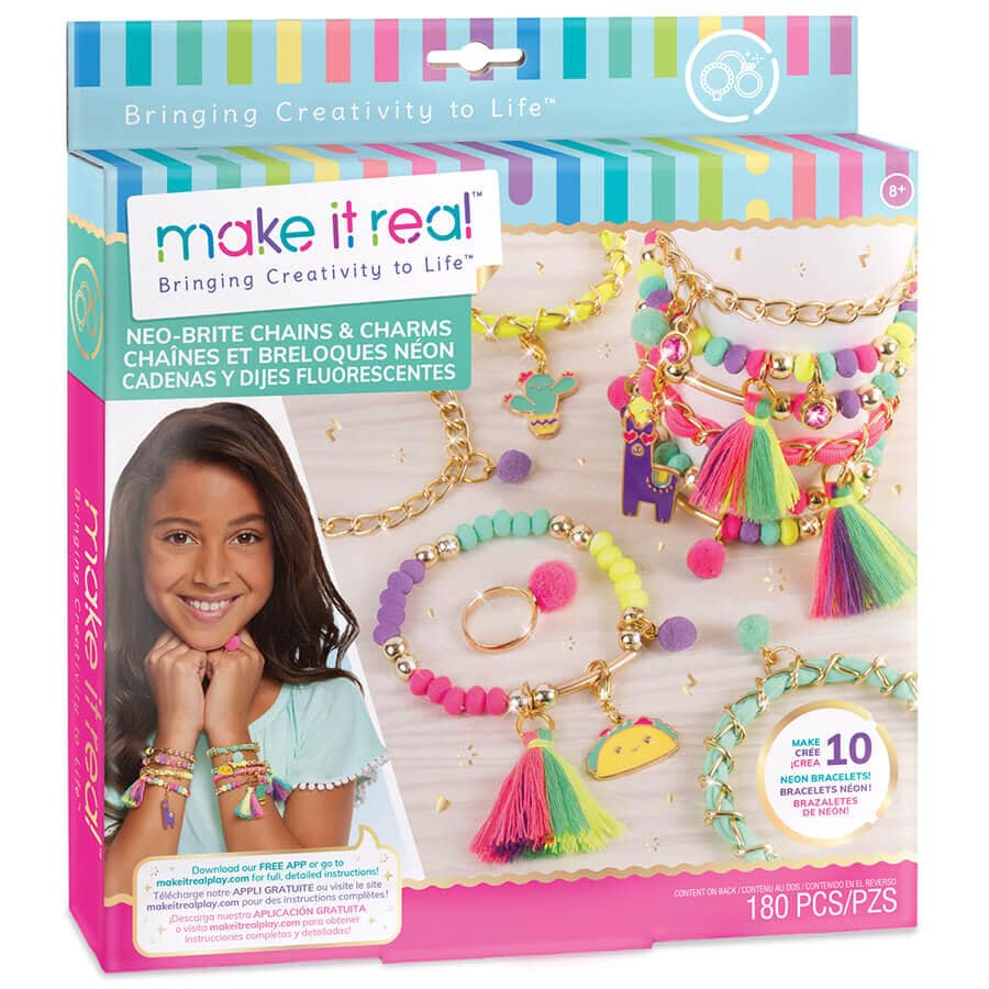 Make It Real Neo Brite Chains & Charms