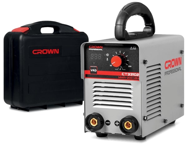 Welding kit with 150 amp machine CROWN CT33102 IMC