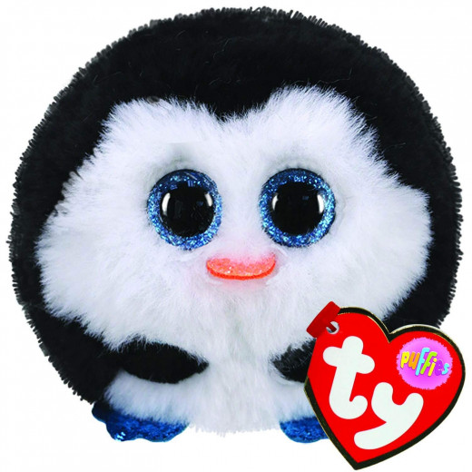 TY PUFFIES PENGUIN WADDLES B&W WOC